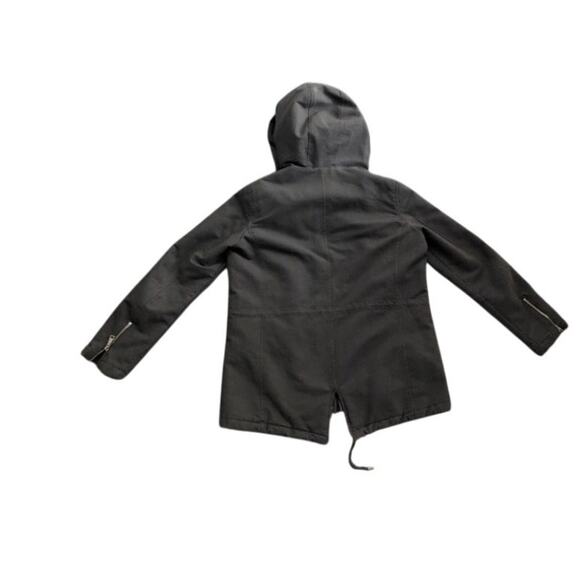 Tahari Women’s Hooded Utility Parka Jacket Medium Excellent Condition - Picture 6 of 6